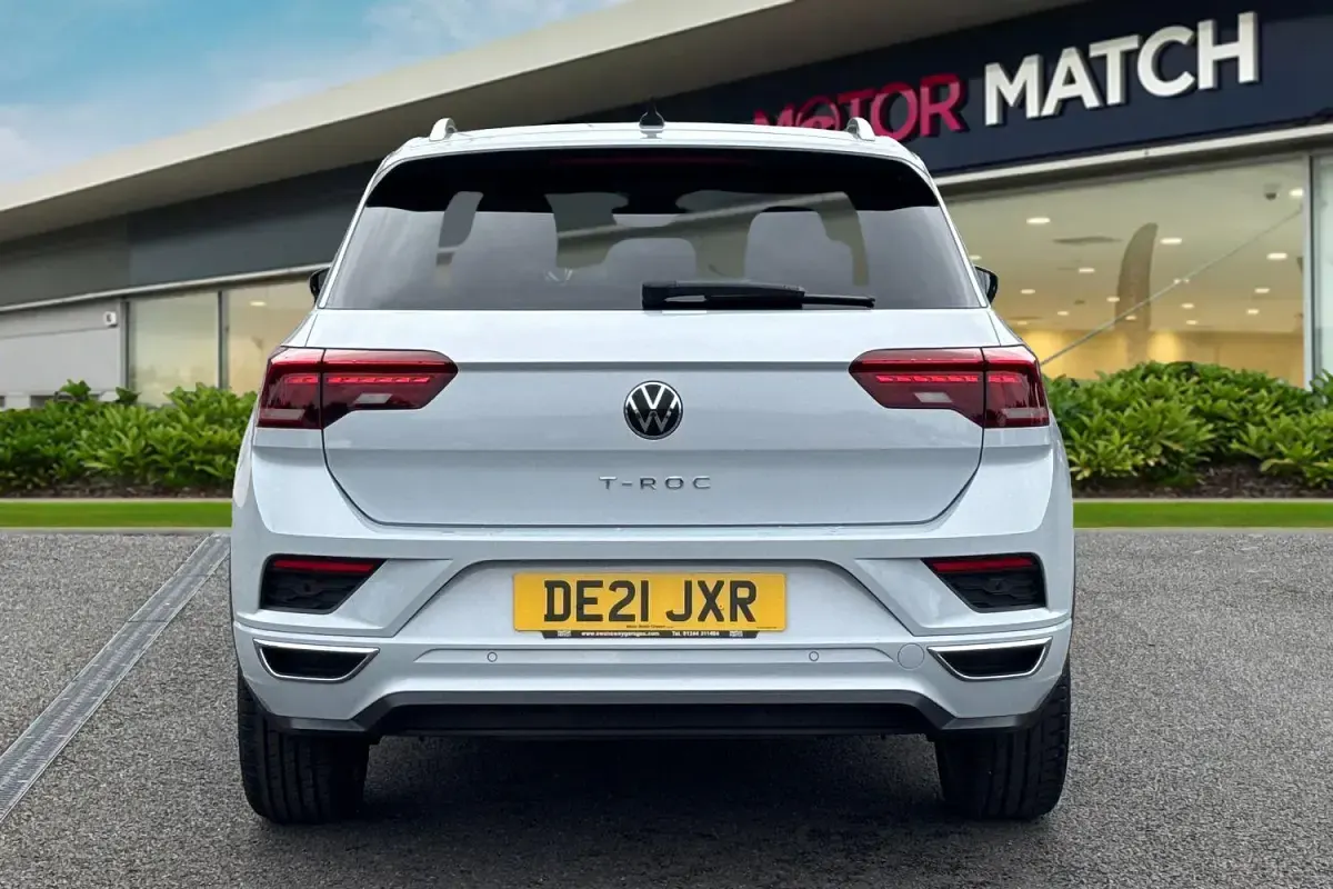 Used VW T-Roc R-line 150 HP (110 kW) 2021 Silver SUV