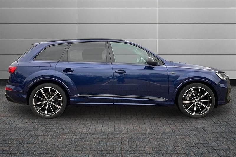 Used Audi Q7 S-Line 231 HP (169 kW) 2022 Blue SUV