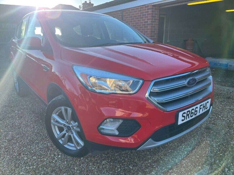 Red Used 2017 Ford Kuga Zetec SUV | £9,999 (Fair price) - Image 1/4