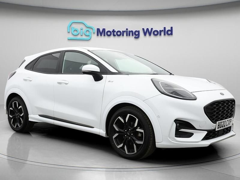 White Used 2020 Ford Puma ST-Line X Hatchback | £13,000 (Fair price) - Image 1/4