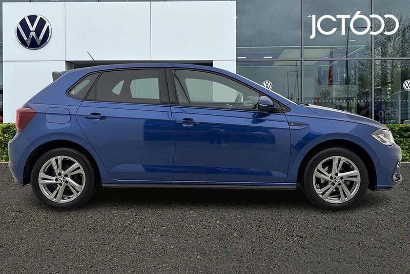 Used VW Polo R-line 94 HP (69 kW) 2023 Blue Hatchback