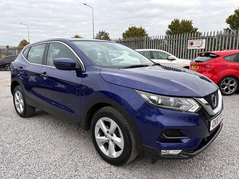 Blue Used 2019 Nissan Qashqai Acenta Premium SUV | £7,800 (Good price) - Image 1/4