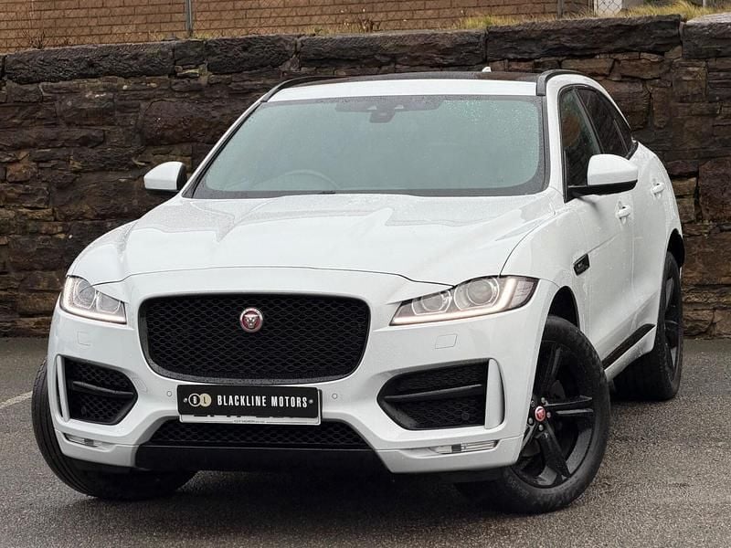 Used Jaguar F-Pace R-Sport 180 HP (132 kW) 2017 White SUV