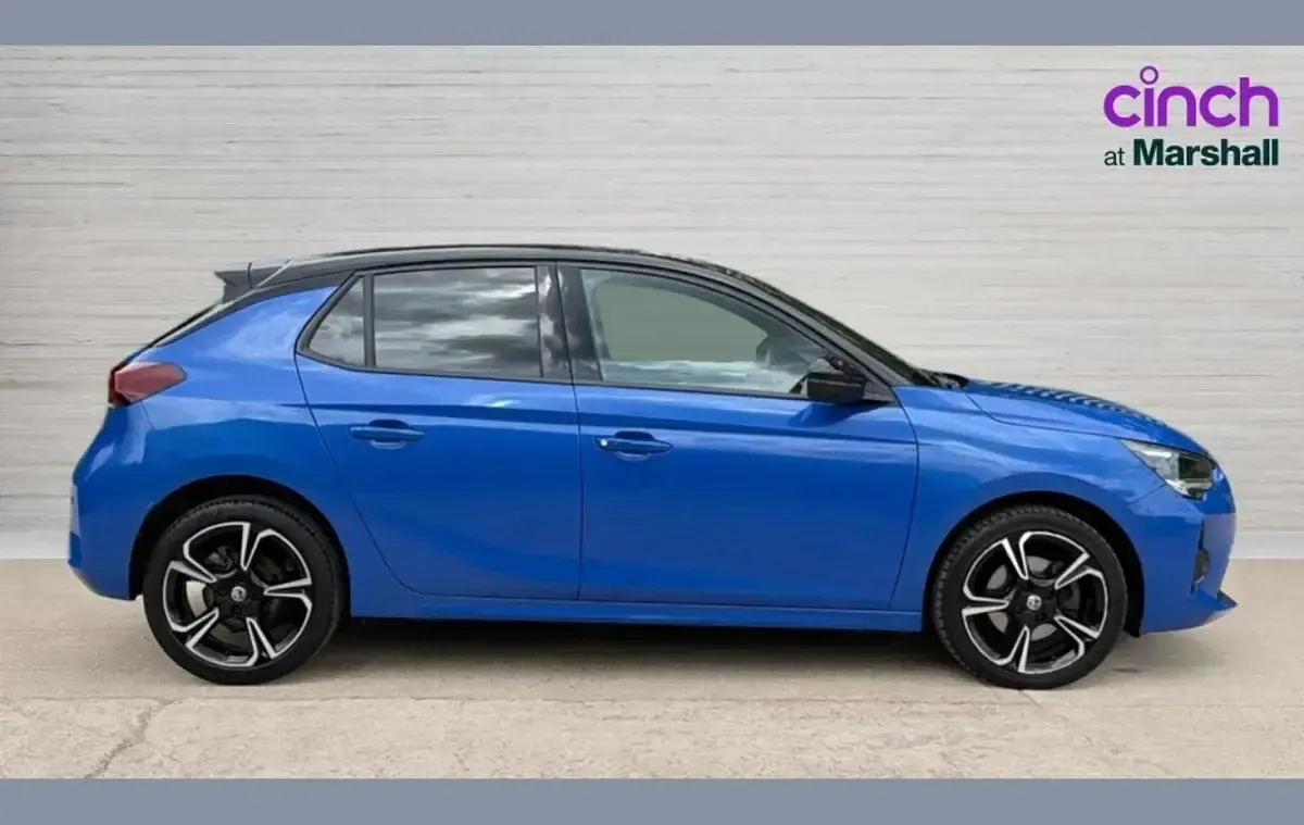 Used Vauxhall Corsa SRi 99 HP (72 kW) 2021 Blue Hatchback