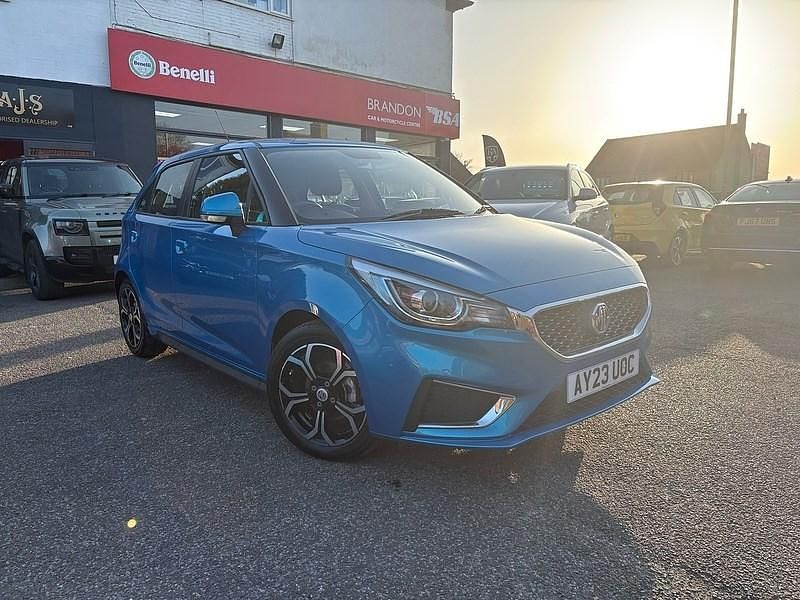Used MG MG3 Exclusive 106 HP (77 kW) 2023 Blue Hatchback