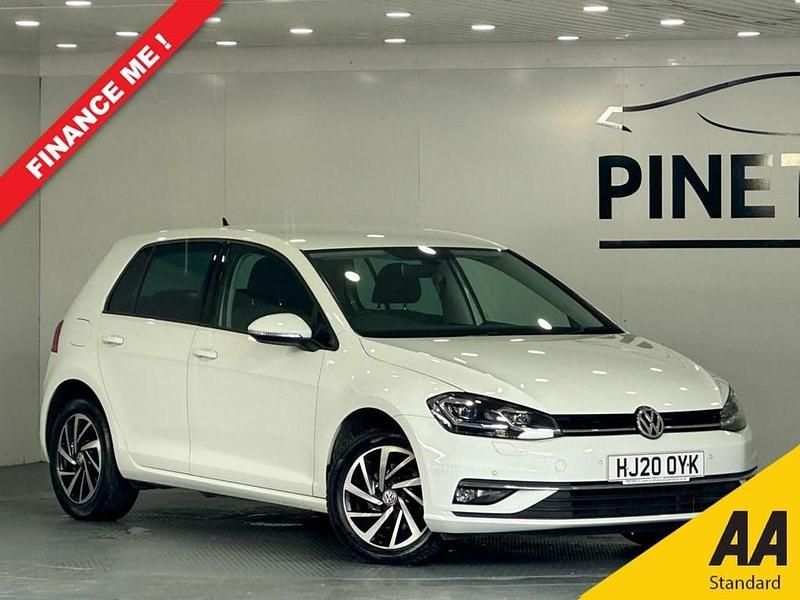 White Used 2020 VW Golf VII Edition Hatchback | £13,999 (Fair price) - Image 1/3