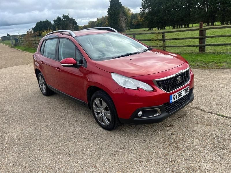 Red Used 2016 Peugeot 2008 Active SUV | £4,990 (Super price) - Image 1/4