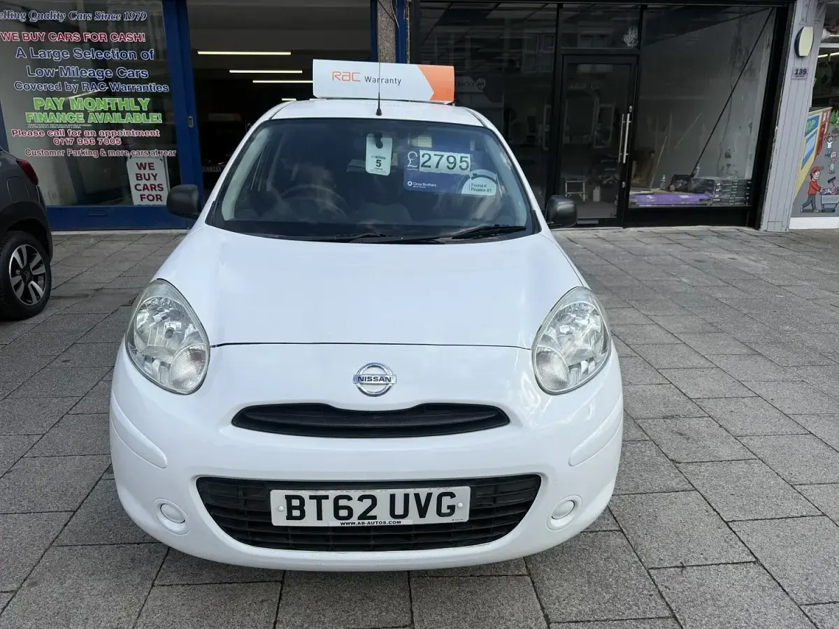 Used Nissan Micra Visia 2013 White Hatchback