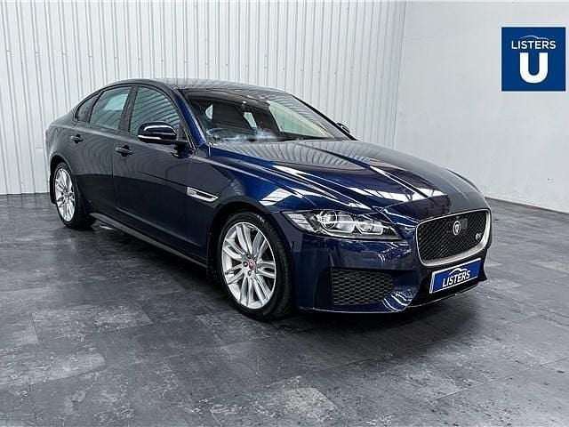 Blue Used 2017 Jaguar XF S Sedan | £14,990 (Fair price) - Image 1/4