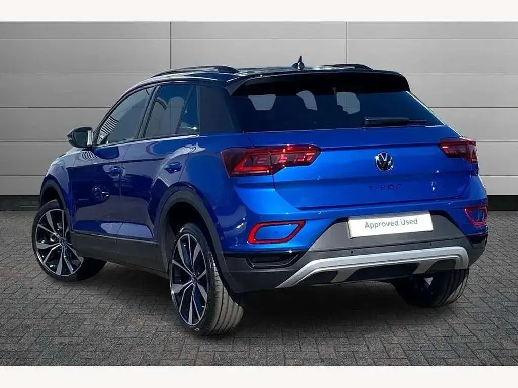 Used VW T-Roc Design 115 HP (84 kW) 2026 Blue SUV