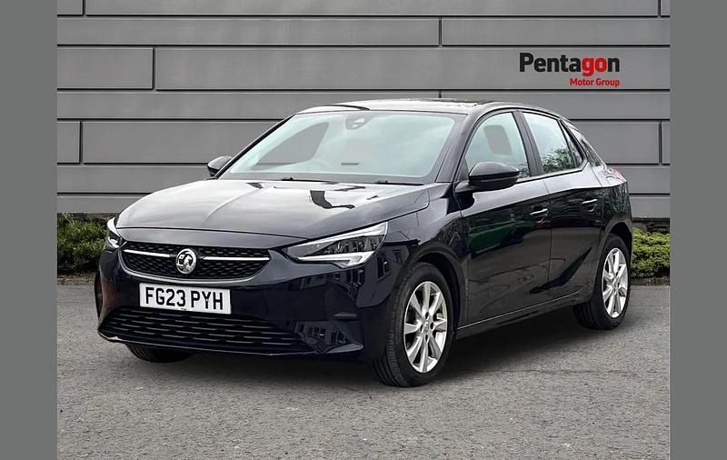 Used Vauxhall Corsa Design Edition 73 HP (53 kW) 2023 Black Hatchback
