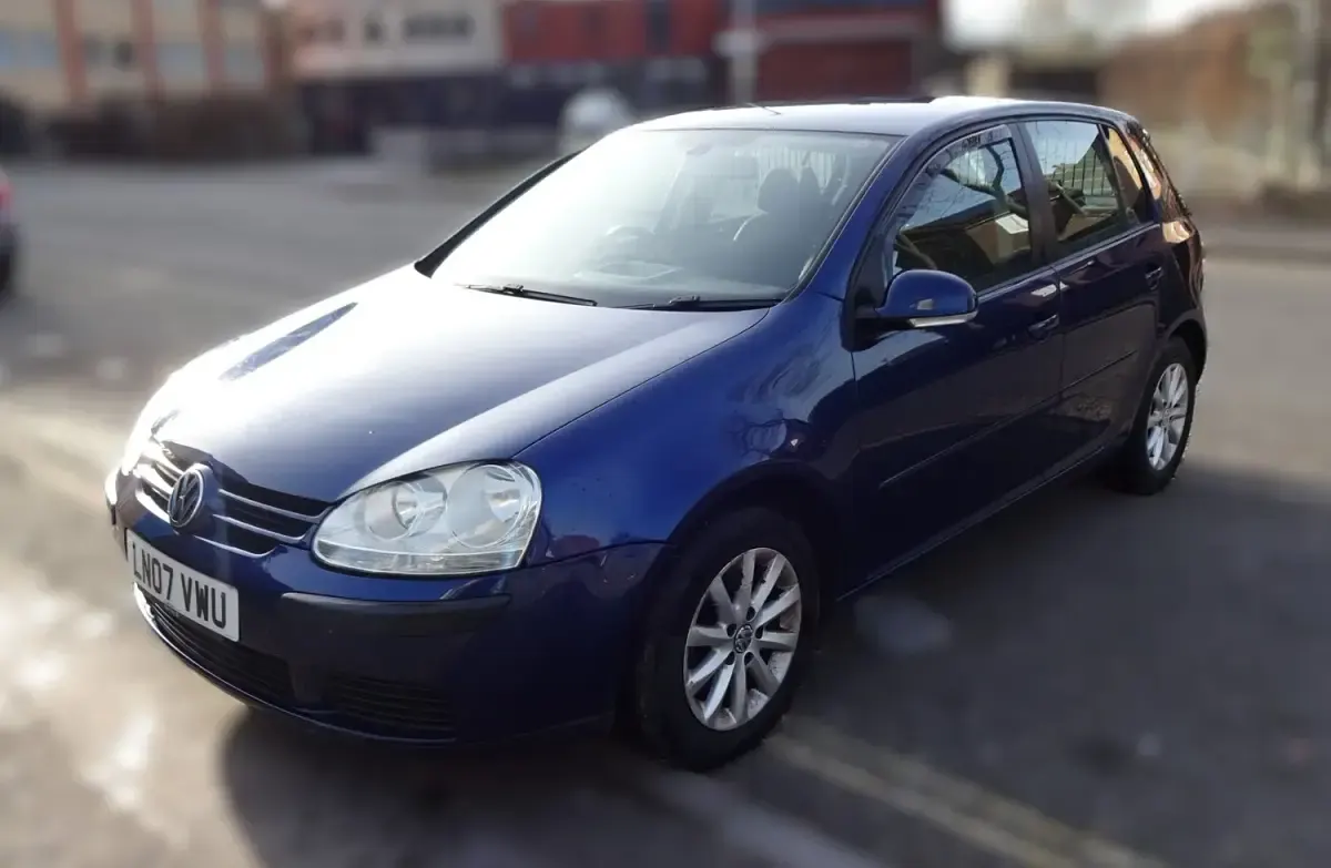 Used VW Golf V Match 2007 Blue Hatchback
