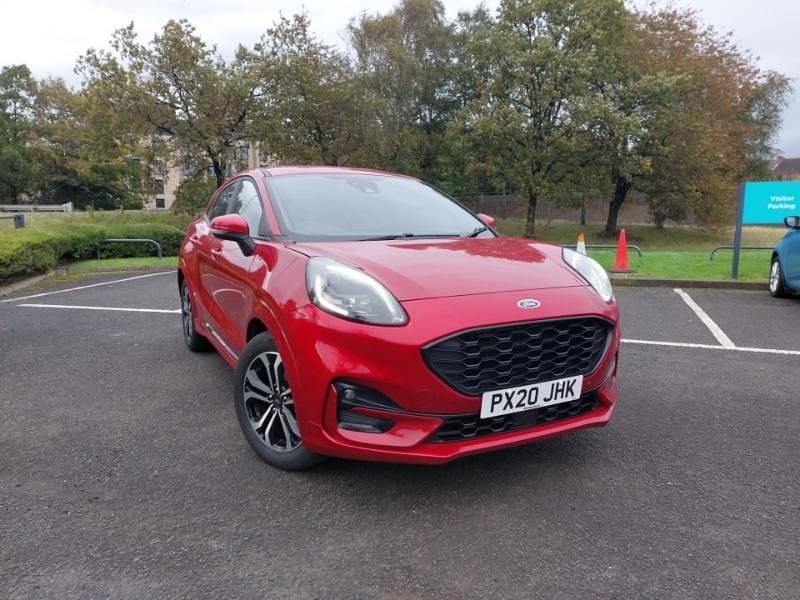 Red Used 2020 Ford Puma ST-Line Hatchback | £12,998 (Fair price) - Image 1/4