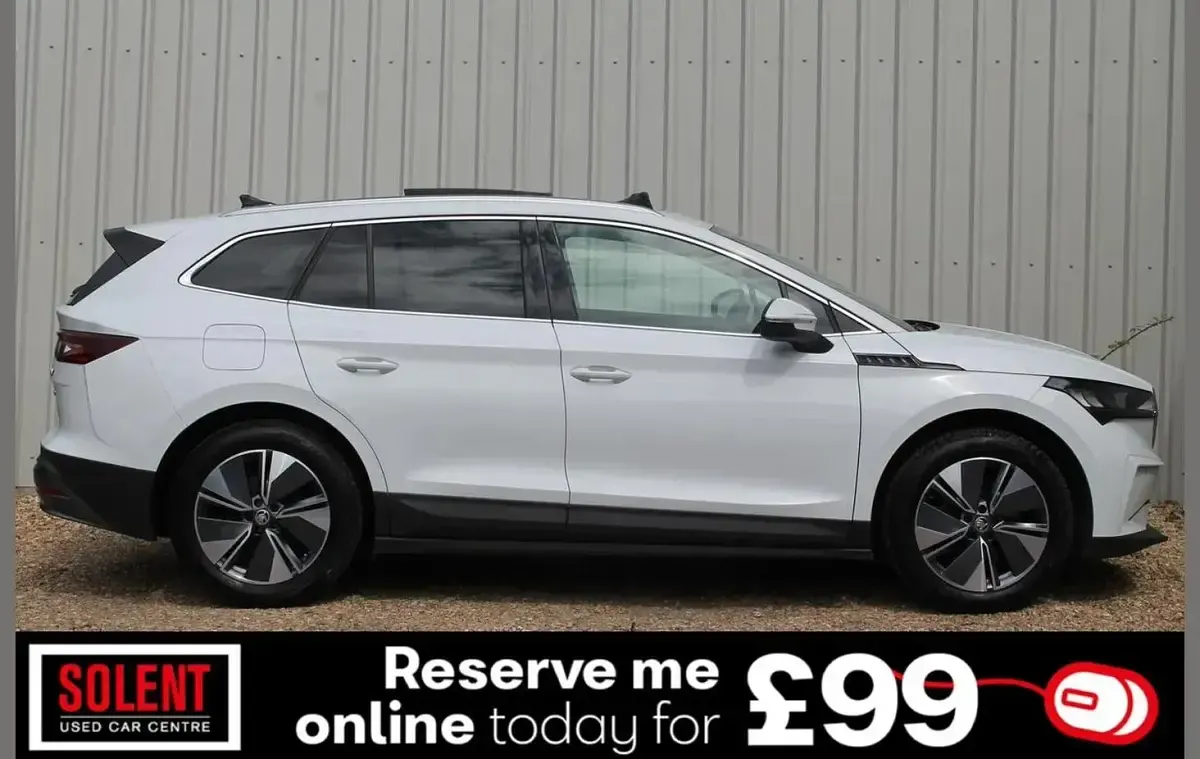 Used Skoda Enyaq iV ecoSuite 150 kW (204 HP) 2023 White SUV