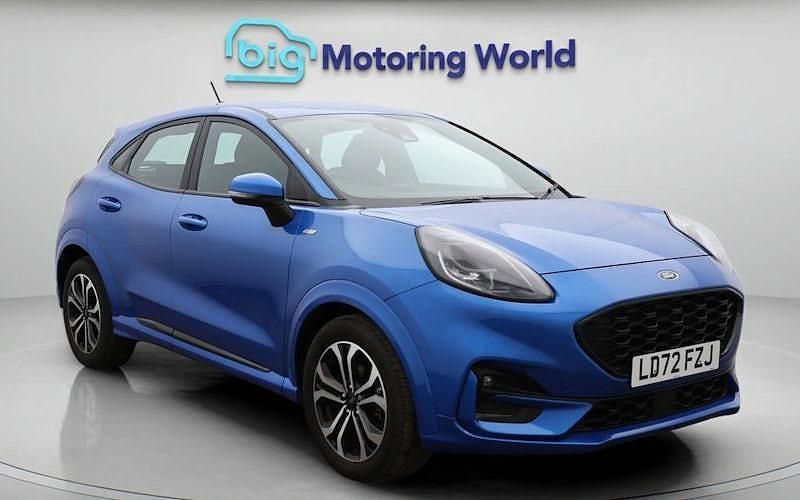 Used Ford Puma ST-Line 155 HP (114 kW) 2022 Blue Hatchback