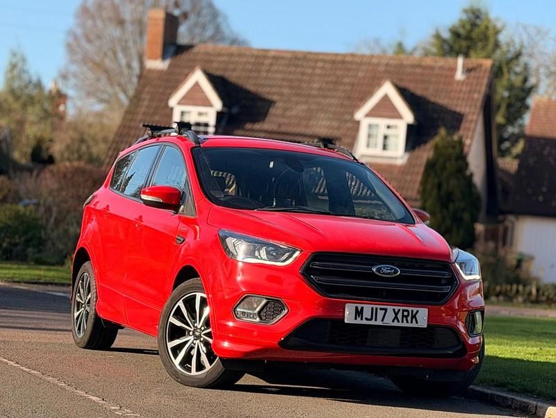 Red Used 2017 Ford Kuga ST-Line SUV | £10,450 (Fair price) - Image 1/4