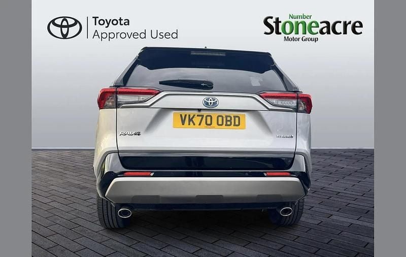 Used Toyota RAV4 Hybrid 214 HP (157 kW) 2021 Silver SUV