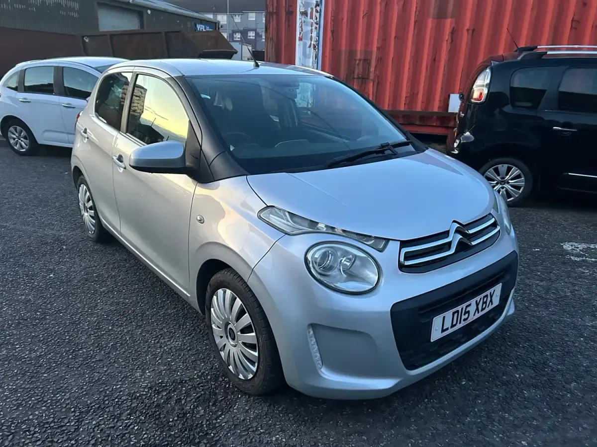 Usado Citroën C1 Feel 68 HP (50 kW) 2015 Cinzento Citadino