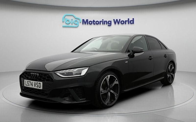 Used Audi A4 Black Edition 150 HP (110 kW) 2024 Black Sedan