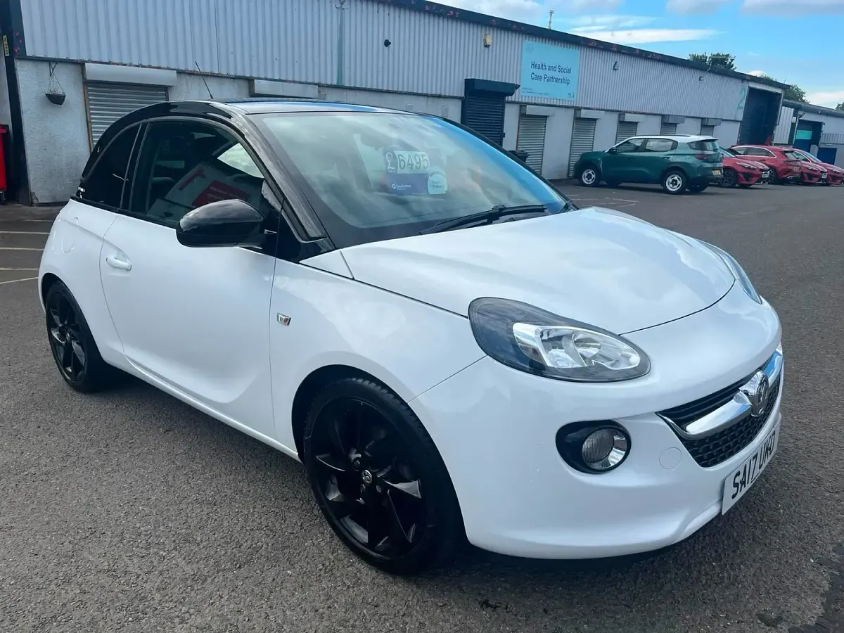 Used Vauxhall Adam 2017 White Hatchback