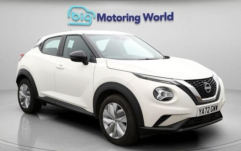 Used Nissan Juke Acenta 114 HP (83 kW) 2023 White SUV