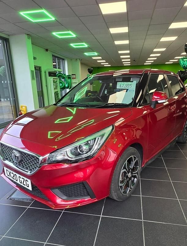 Used MG MG3 Excite 106 HP (77 kW) 2020 Red Hatchback