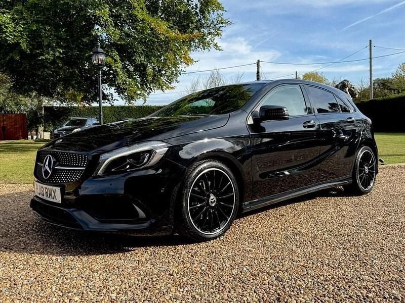 Black Used 2018 Mercedes A200 AMG line Hatchback | £14,990 (Fair price) - Image 1/4