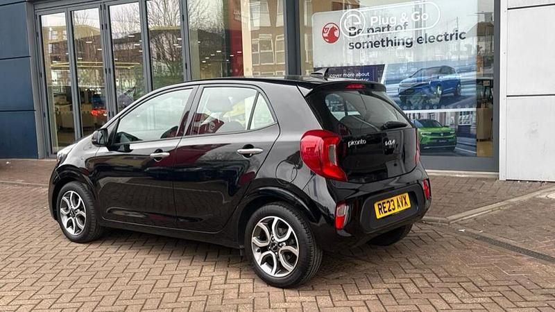 Used Kia Picanto 67 HP (49 kW) 2023 Blue Hatchback