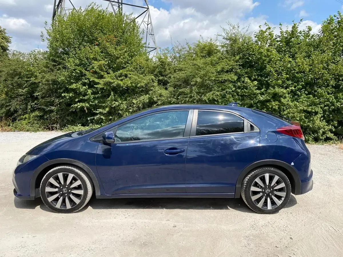 Used Honda Civic SR 142 HP (104 kW) 2014 Blue Hatchback