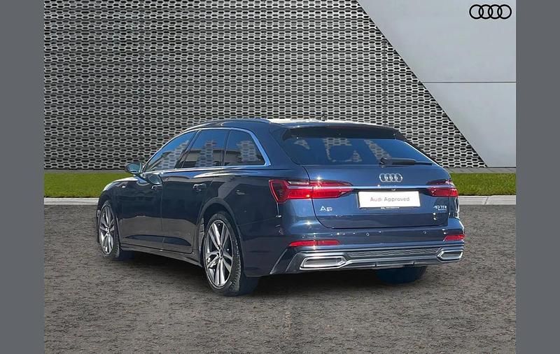 Used Audi A6 S-Line 204 HP (150 kW) 2023 Blue Estate