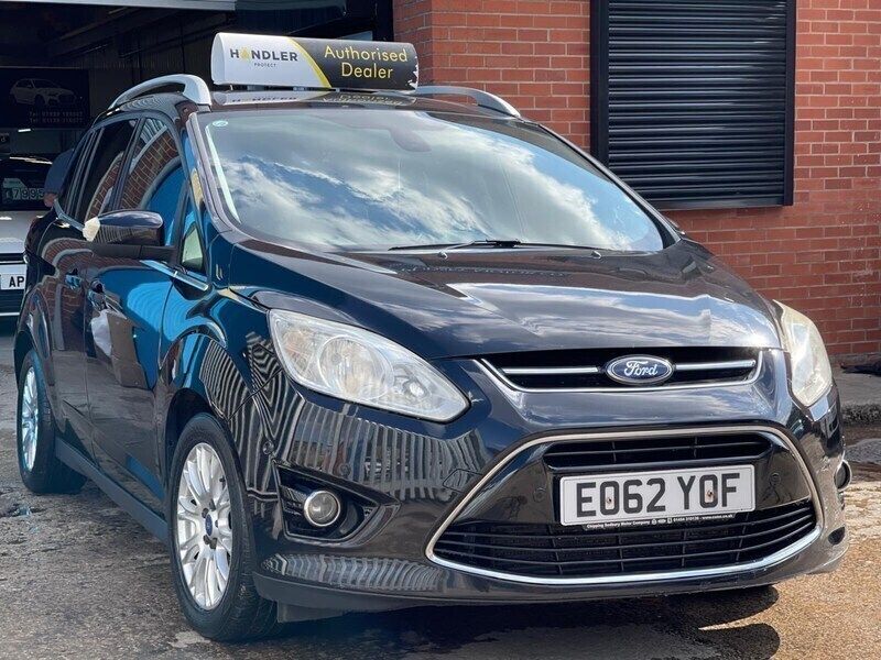 Black Used 2012 Ford Grand C-Max Titanium MPV | £2,695 (Expensive) - Image 1/4