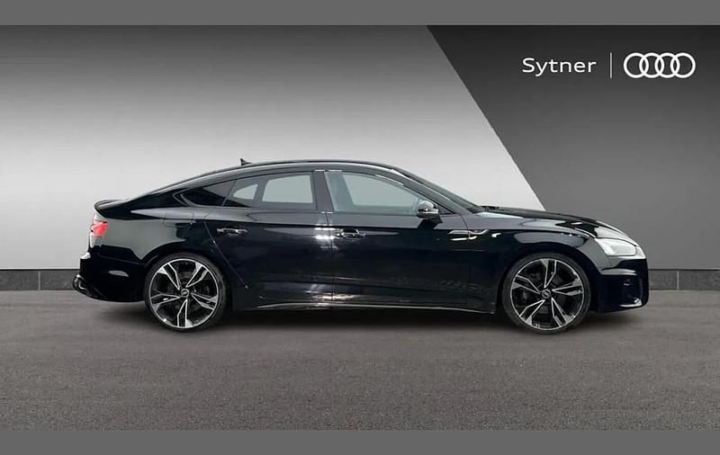 Used Audi A5 Sportback Black Edition 261 HP (191 kW) 2022 Black Hatchback