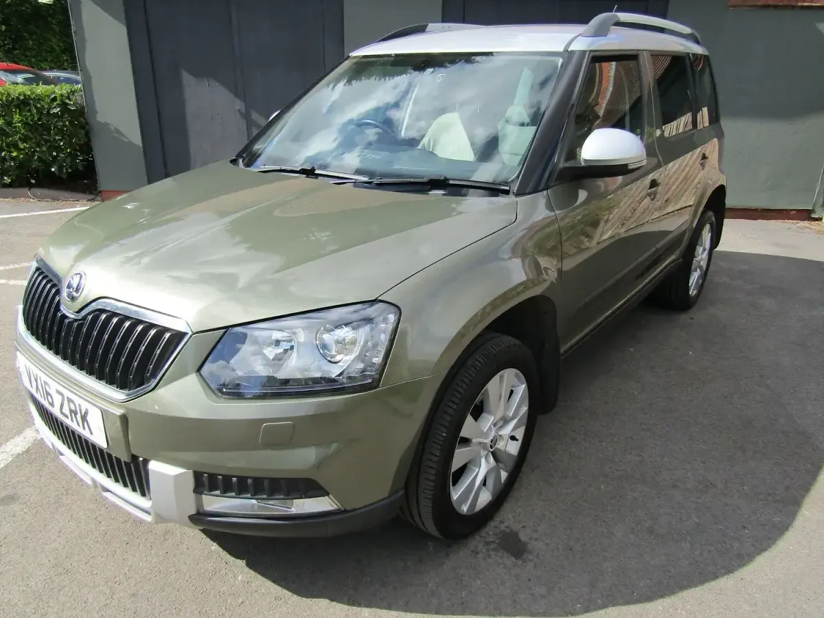 Used Skoda Yeti SE L 2016 Green SUV