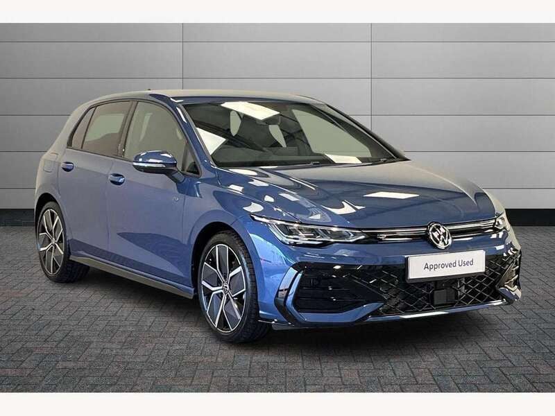 Blue New 2024 VW Golf VIII R-line Hatchback | £29,490 (A bit pricey) - Image 1/4
