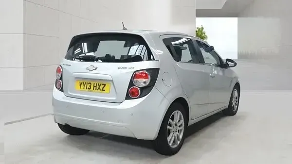 Used Chevrolet Aveo LTZ 98 HP (72 kW) 2013 Silver Hatchback