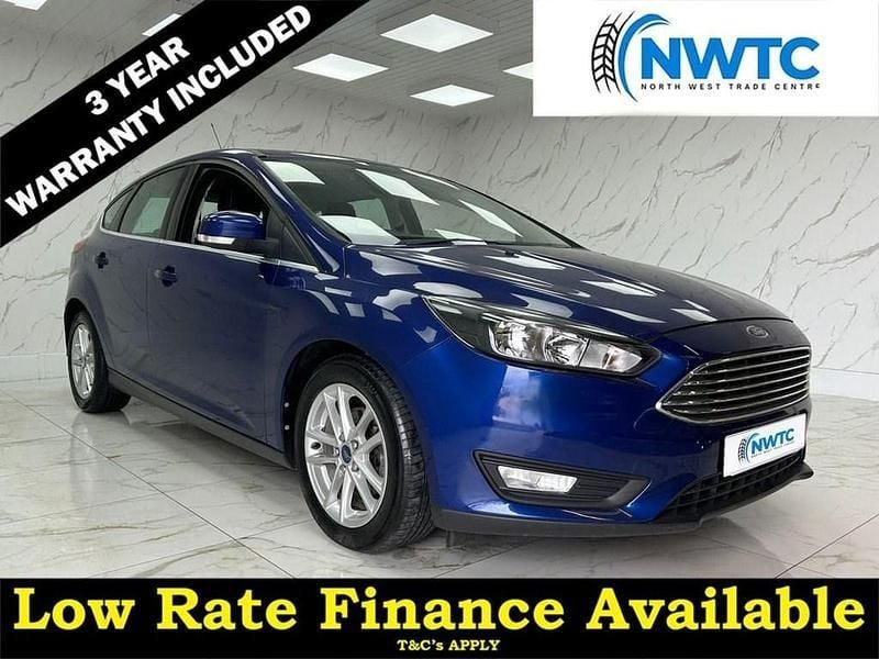 Blue Used 2016 Ford Focus Zetec Hatchback | £8,295 (Fair price) - Image 1/4