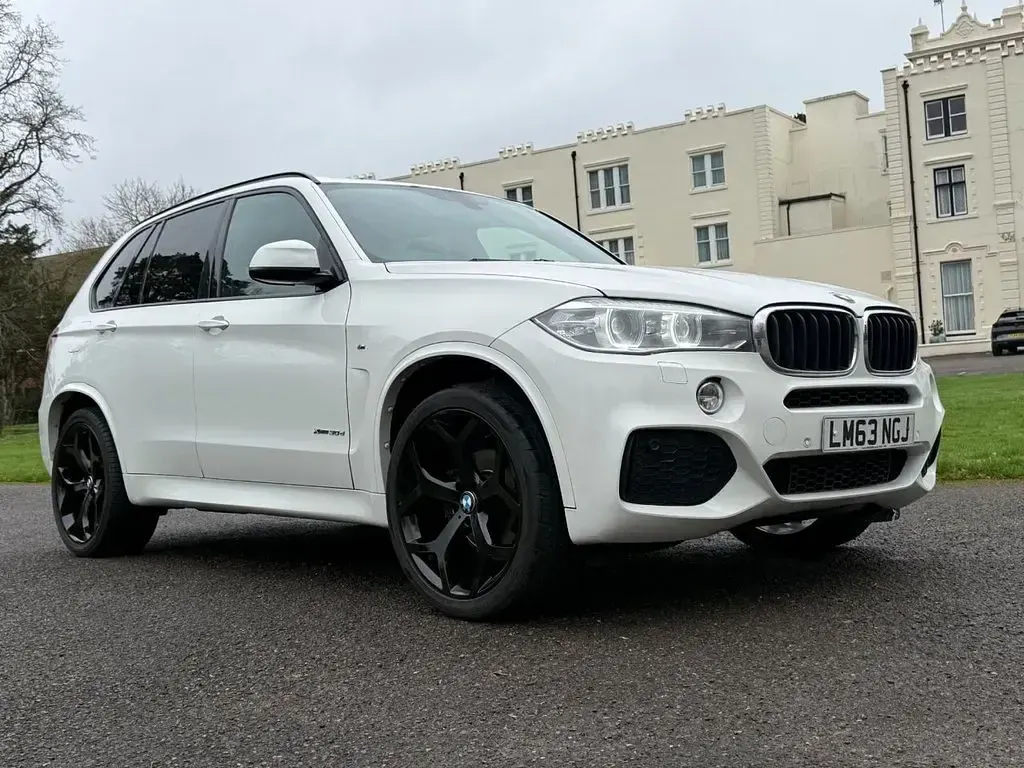Begagnad BMW X5 M Sport 258 HK (189 kW) 2014 Vit SUV