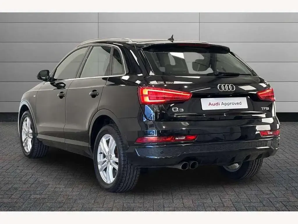 Used Audi Q3 S-Line 150 HP (110 kW) 2018 Black SUV