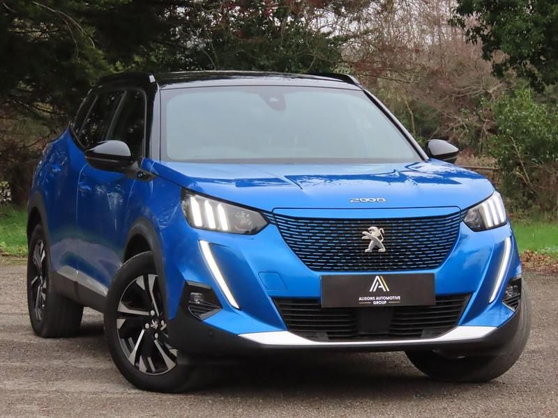 Used Peugeot 2008 GTi 100 kW (136 HP) 2021 Blue SUV
