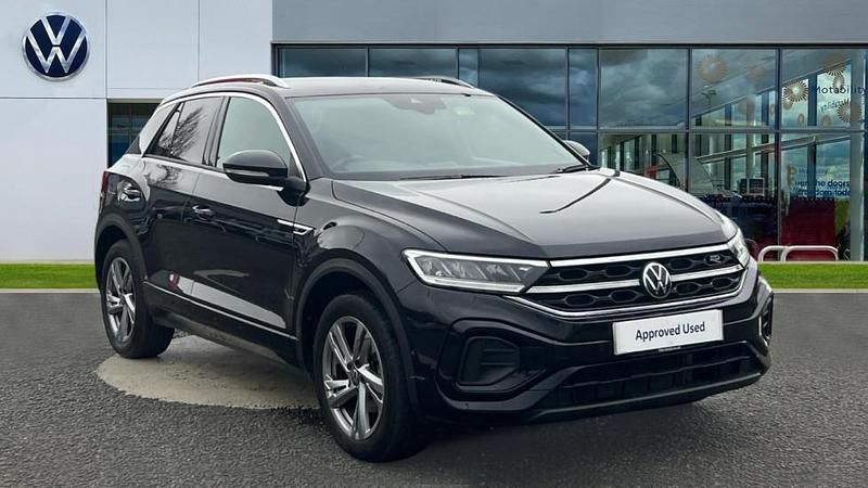 Used VW T-Roc R-line 150 HP (110 kW) 2022 Deep black pearl SUV