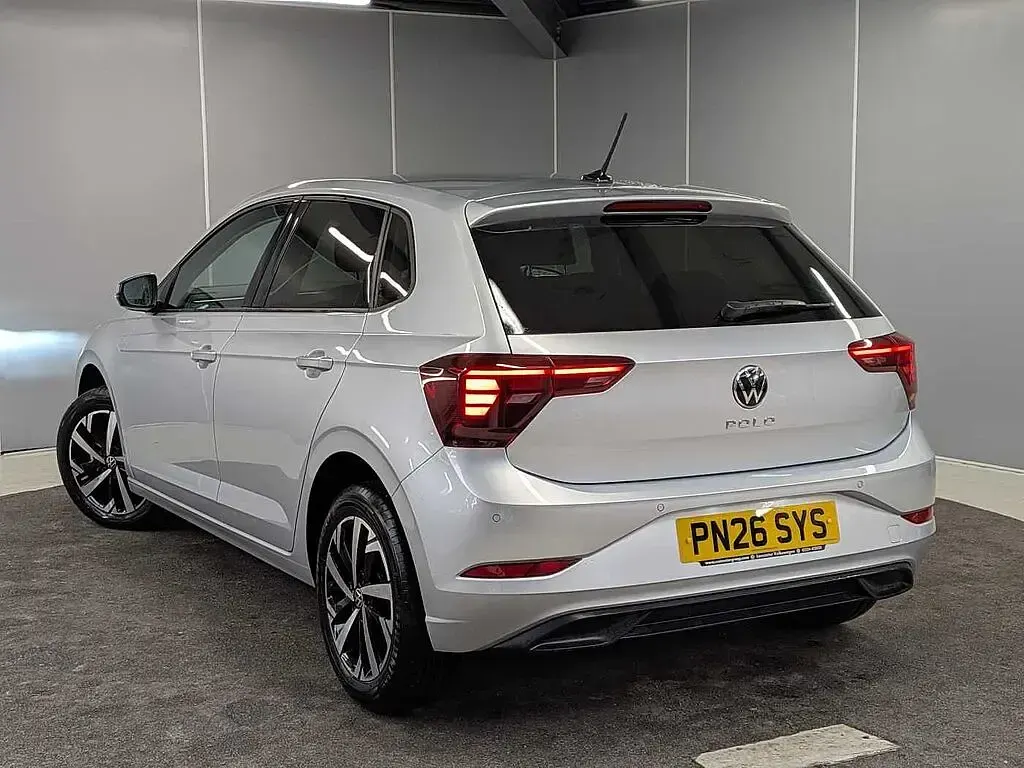 Used VW Polo Match 95 HP (69 kW) 2026 Blue Hatchback