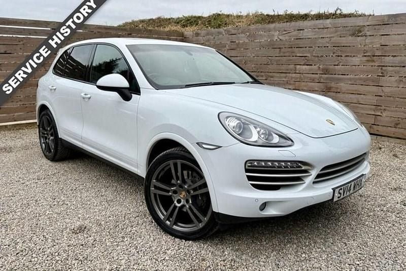 White Used 2014 Porsche Cayenne Platinum Edition SUV | £14,995 (Good price) - Image 1/1