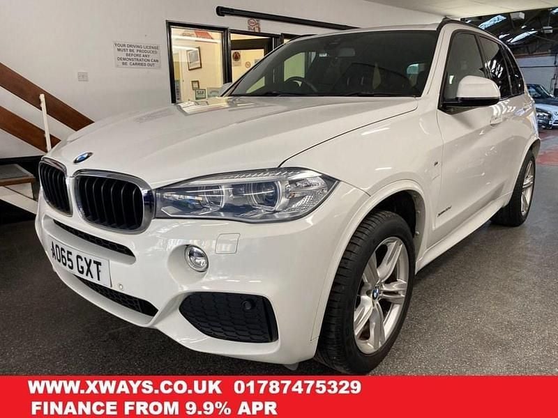 Used BMW X5 M Sport 258 HP (189 kW) 2015 White SUV