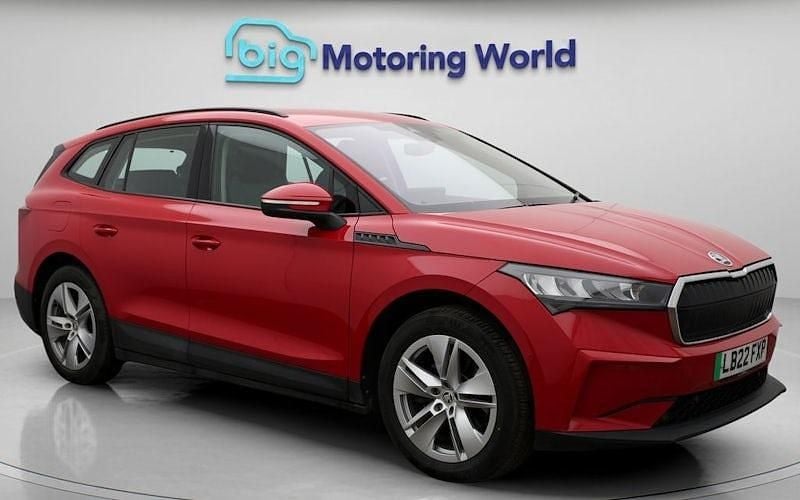 Used Skoda Enyaq iV ecoSuite 150 kW (204 HP) 2022 Red SUV