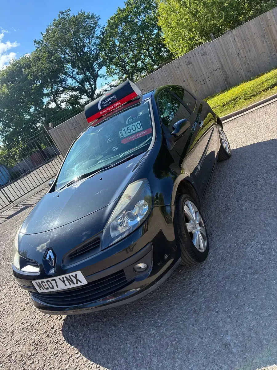 Used Renault Clio Dynamique 2007 Black Hatchback
