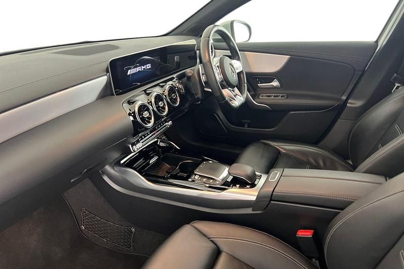 Used Mercedes A35 AMG Executive 306 HP (225 kW) 2020 Silver Hatchback