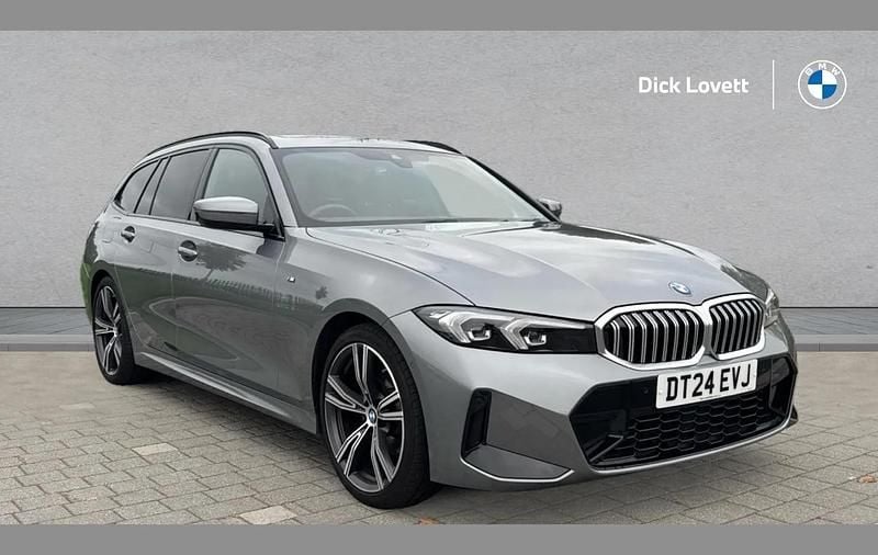 Grey Used 2024 BMW 320 M Sport Estate | £32,824 (Fair price) - Image 1/4