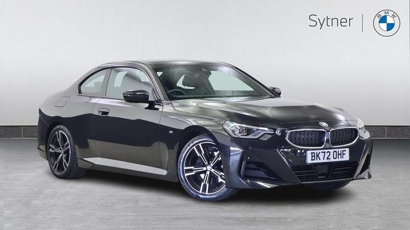 Black Used 2022 BMW 220 M Sport Coupe | £26,500 (A bit pricey) - Image 1/4