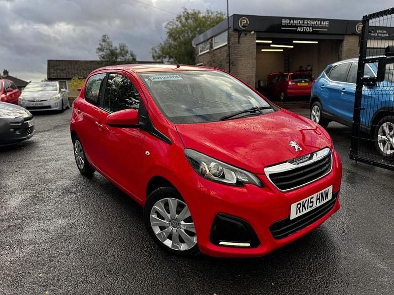 Red Used 2015 Peugeot 108 Active Hatchback | £4,295 (Super price) - Image 1/4