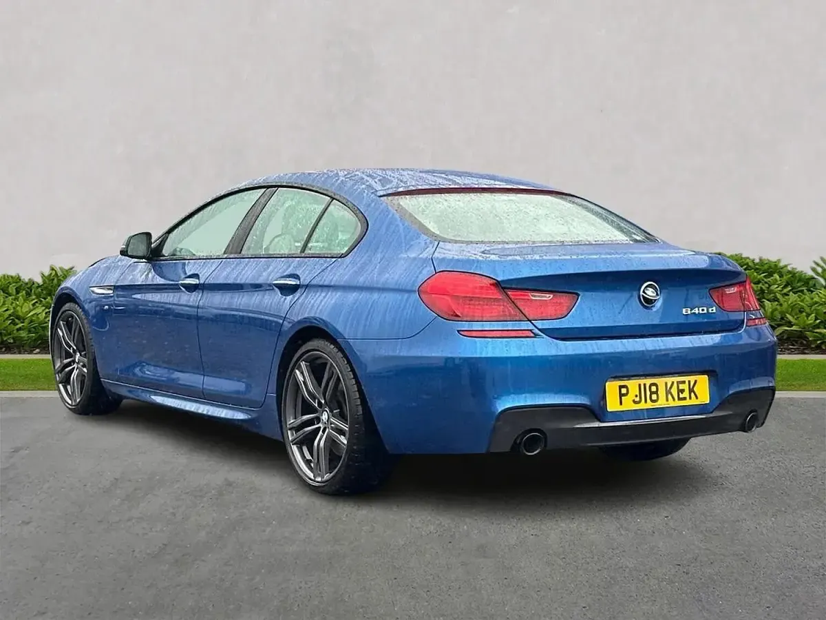 Begagnad BMW 640 M Sport 313 HK (230 kW) 2018 Blå Sportkupé
